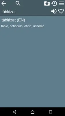 EN-HU Dictionary Free android App screenshot 4