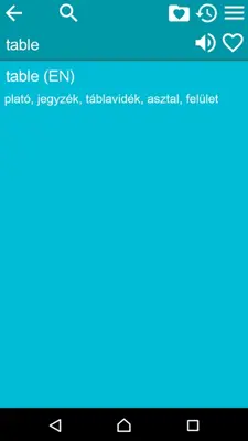 EN-HU Dictionary Free android App screenshot 7